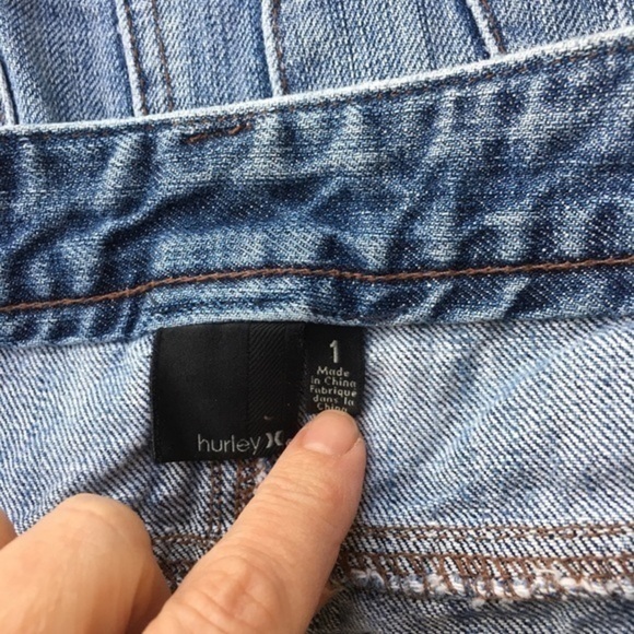 Hurley Denim Mini Skirt - Picture 4 of 4